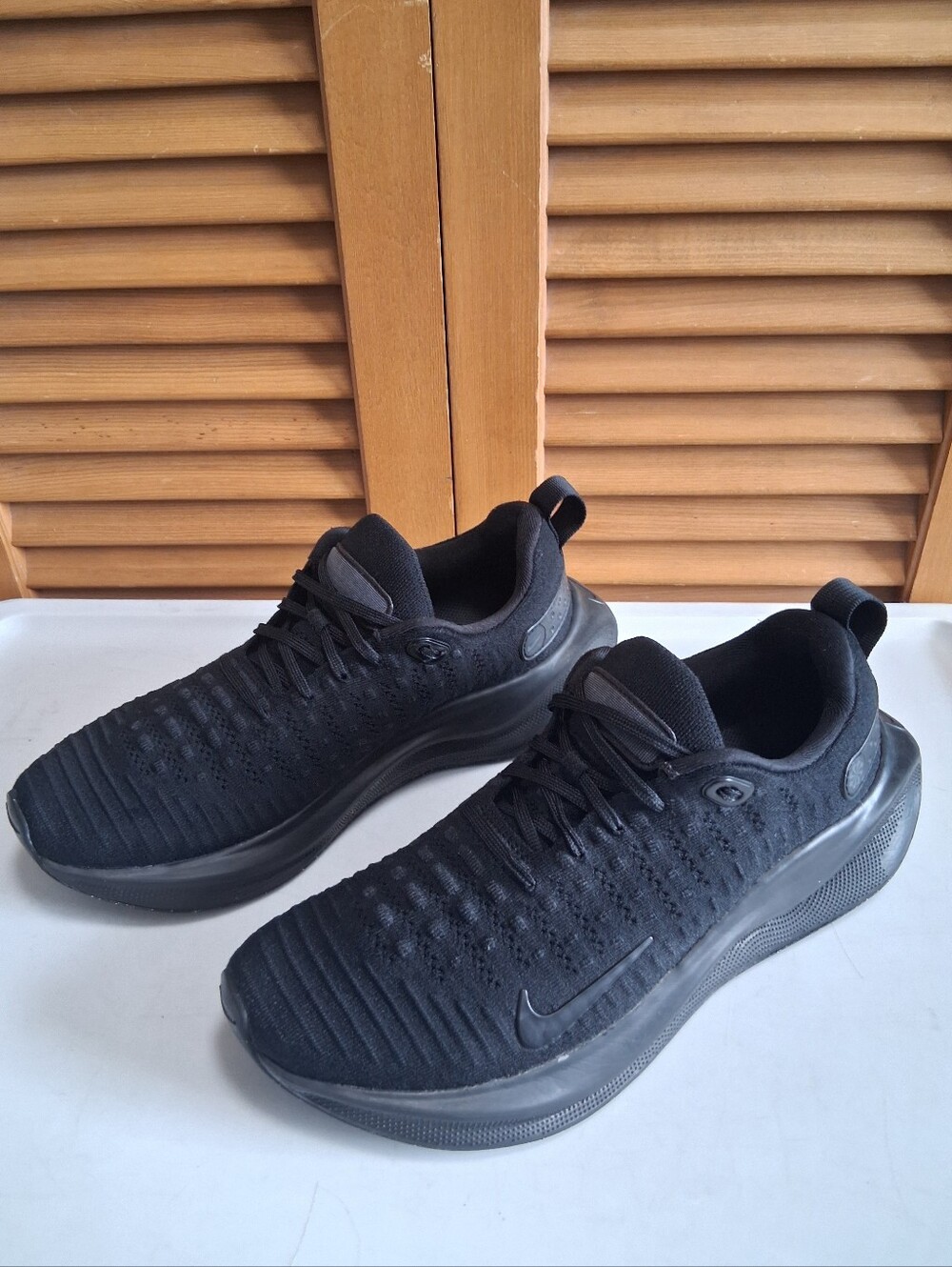 Nike ReactX Infinity Run 4 Black Anthracite Men's Running Shoe * Size: 8